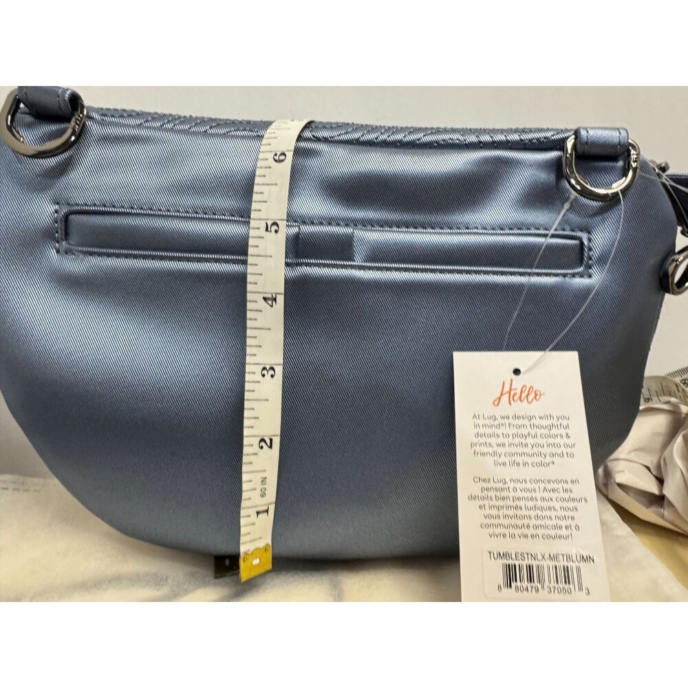 LUG Tumbles waist bag or shoulder bag NWT - Blue Moon - man made leather